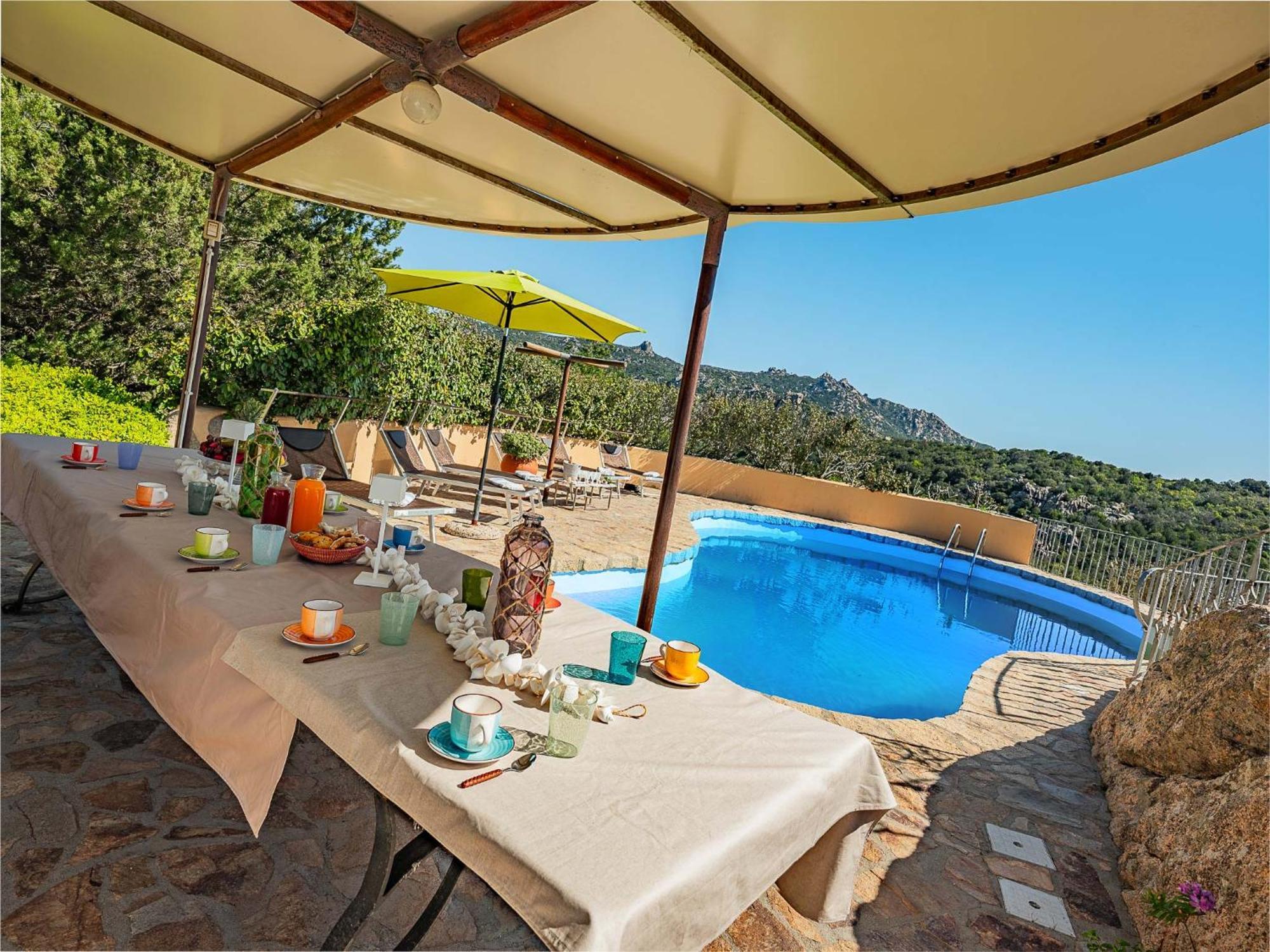 Sardinia Family Villas - Villa Nina With Private Pool Abbiadori Bagian luar foto